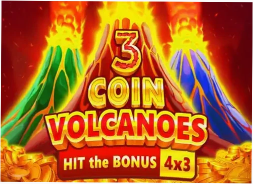 Level Up Casino AU 3 Coin Volcanoes